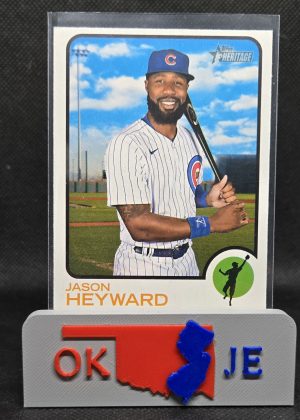 Jason Heyward 2022 Heritage Base no 332
