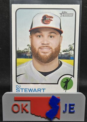 DJ Stewart 2022 Heritage Base No 362