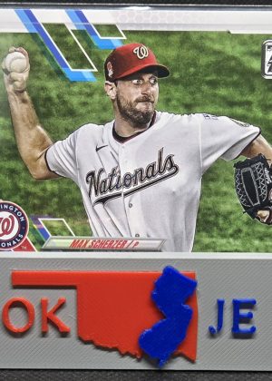 Max Scherzer 2021 Series 1 Base No 325