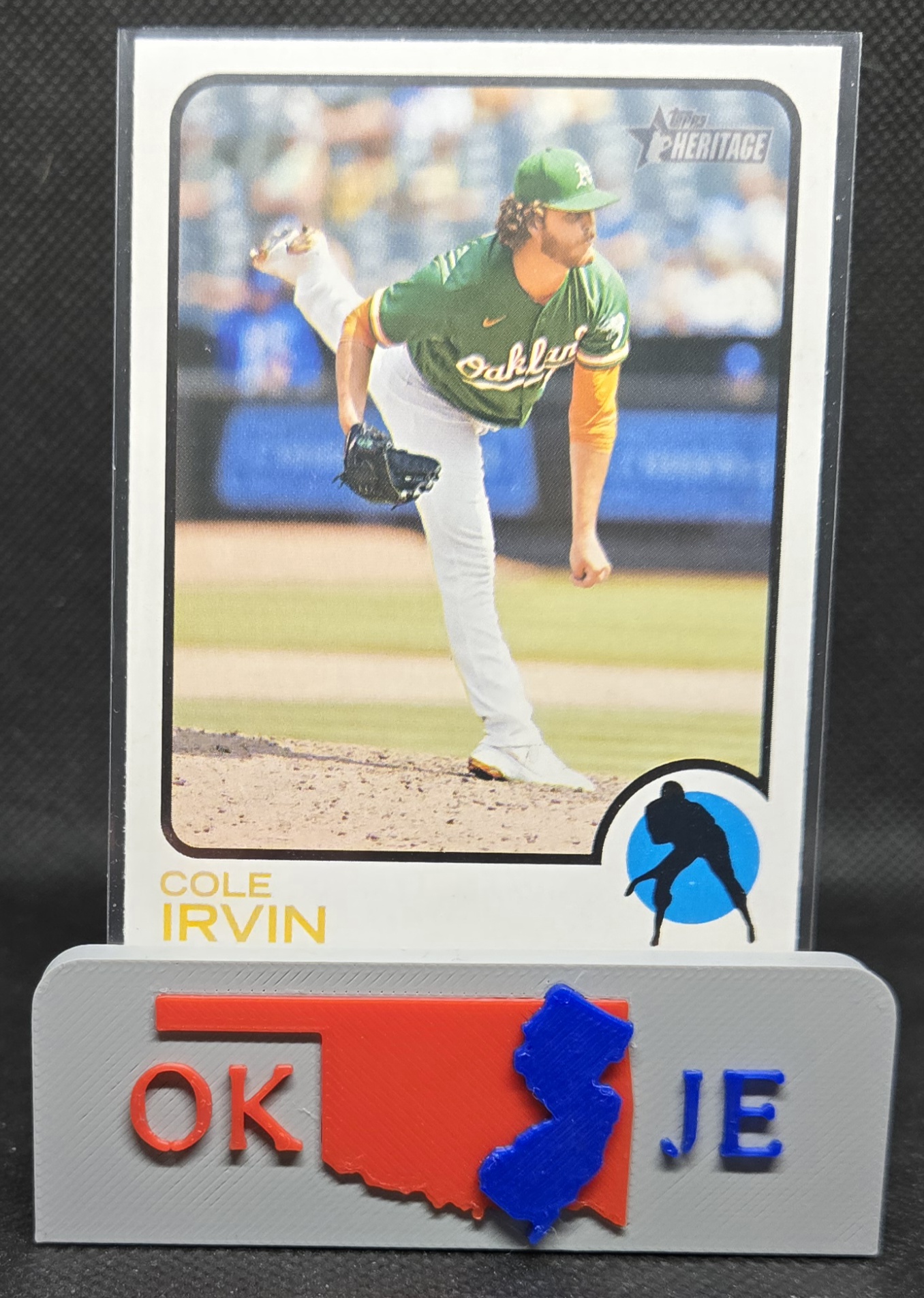 Cole Irvin 2022 Heritage Base No 360