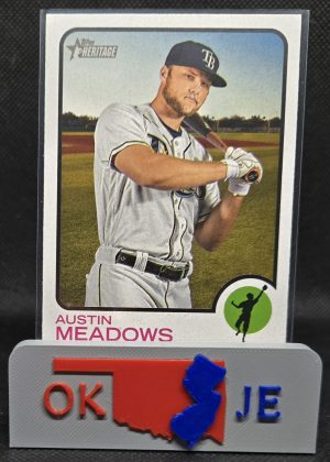 Austin Meadows 2022 Heritage Base No 16