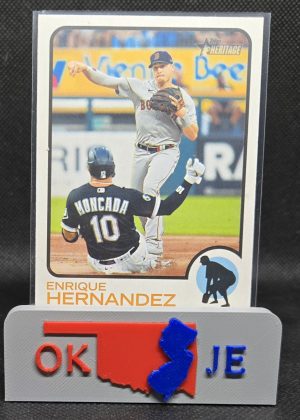 Enrique Hernandez 2022 Heritage Base No 188
