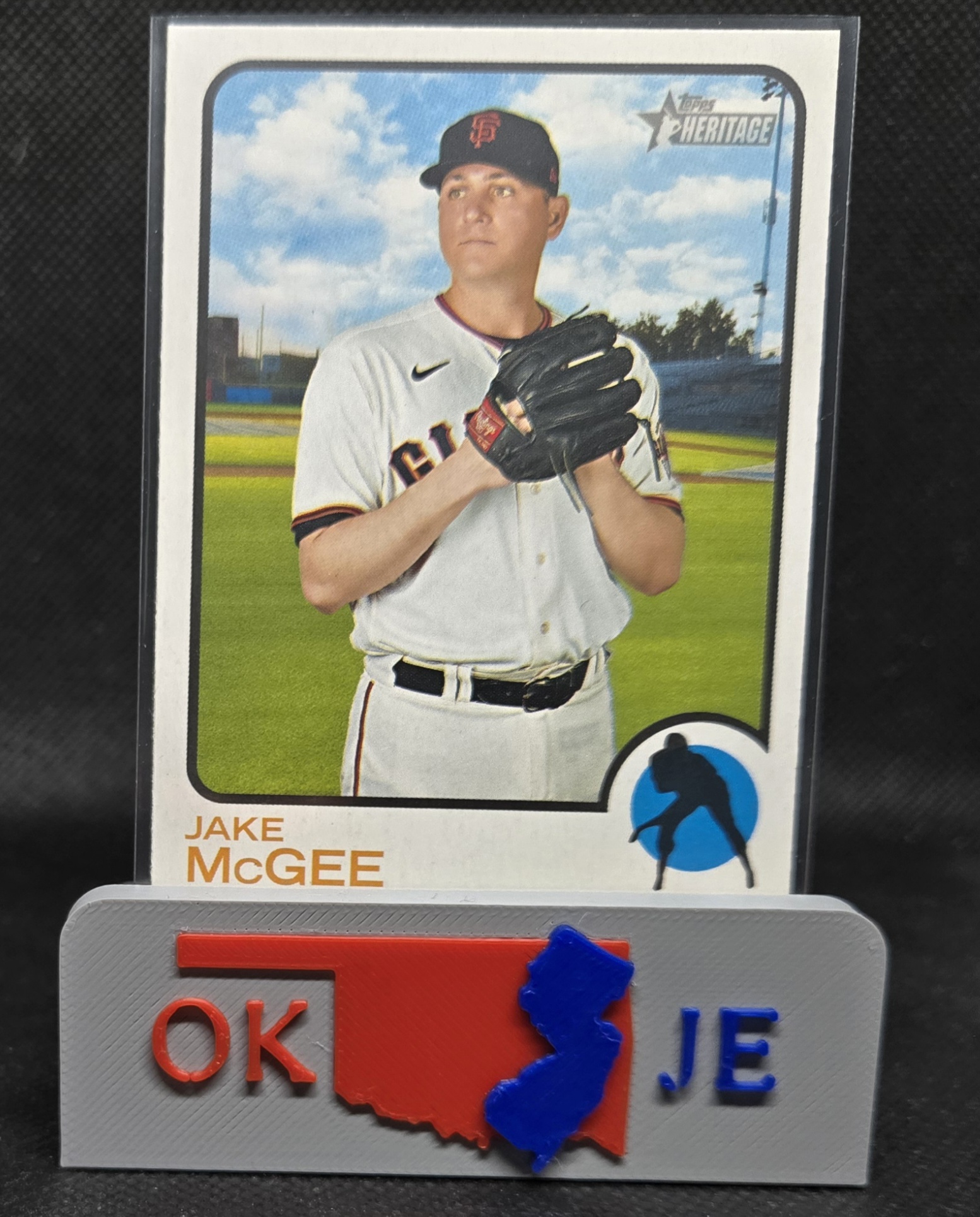 Jake McGee 2022 Heritage Base No 293