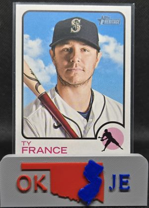 Ty France 2022 Heritage Base No 136