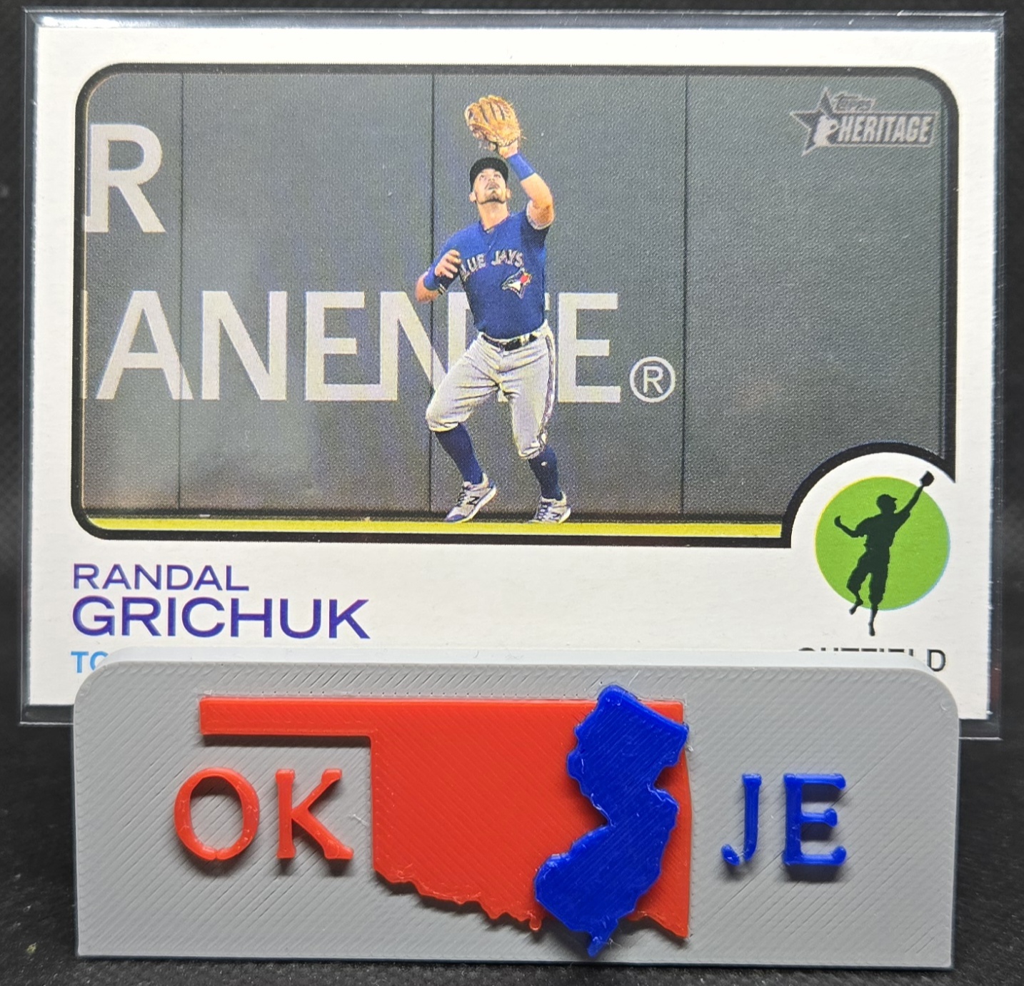 Randal Grichuk 2022 Heritage Base No 228