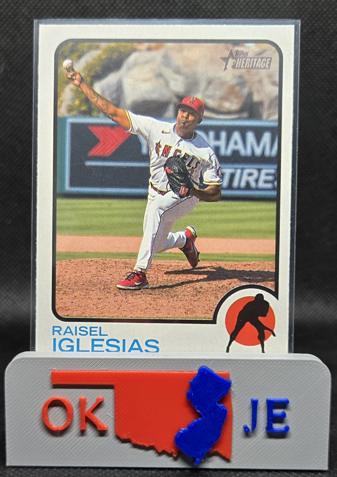 Raisel Iglesias 2022 Heritage Base No 158
