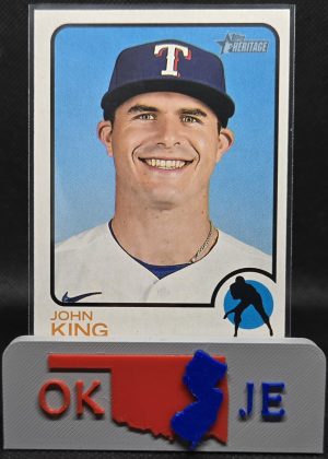 John King 2022 Heritage High Number SP Base No 460