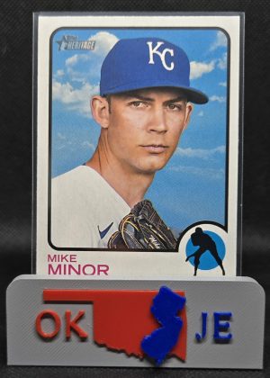 Mike Minor 2022 Heritage Base No 102