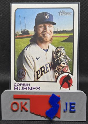 Corbin Burnes 2022 Heritage Base No 15