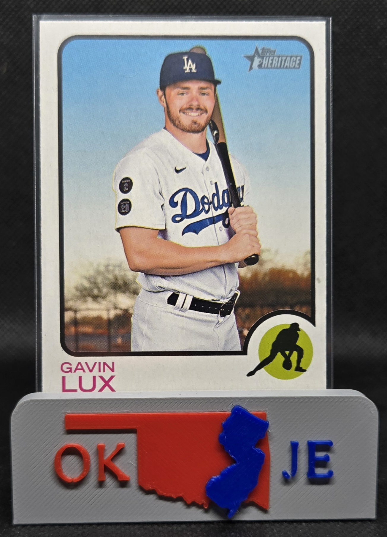 Gavin Lux 2022 Heritage Base No 397
