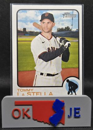 Tommy La Stella 2022 Heritage High Number SP Base No 439