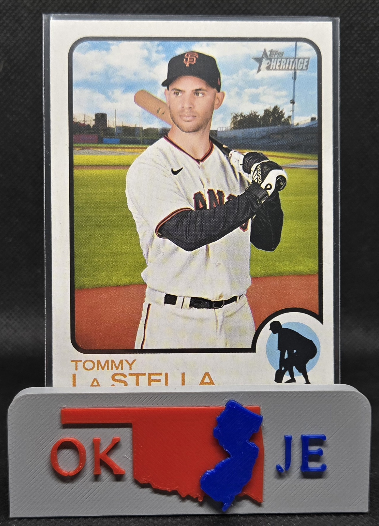Tommy La Stella 2022 Heritage High Number SP Base No 439