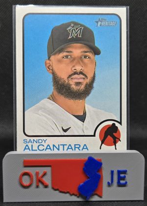 Sandy Alcantara 2022 Heritage Base No 147