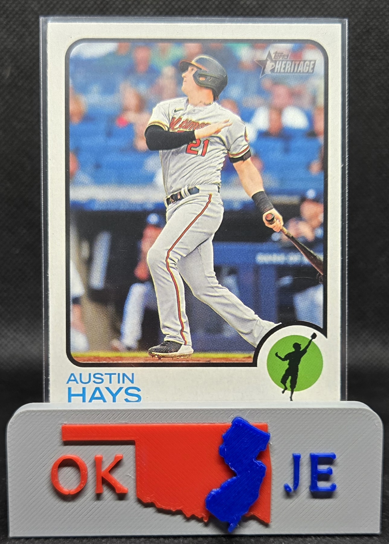 Austin Hays 2022 Heritage Base No 49