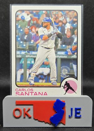 Carlos Santana 2022 Heritage Base No 191