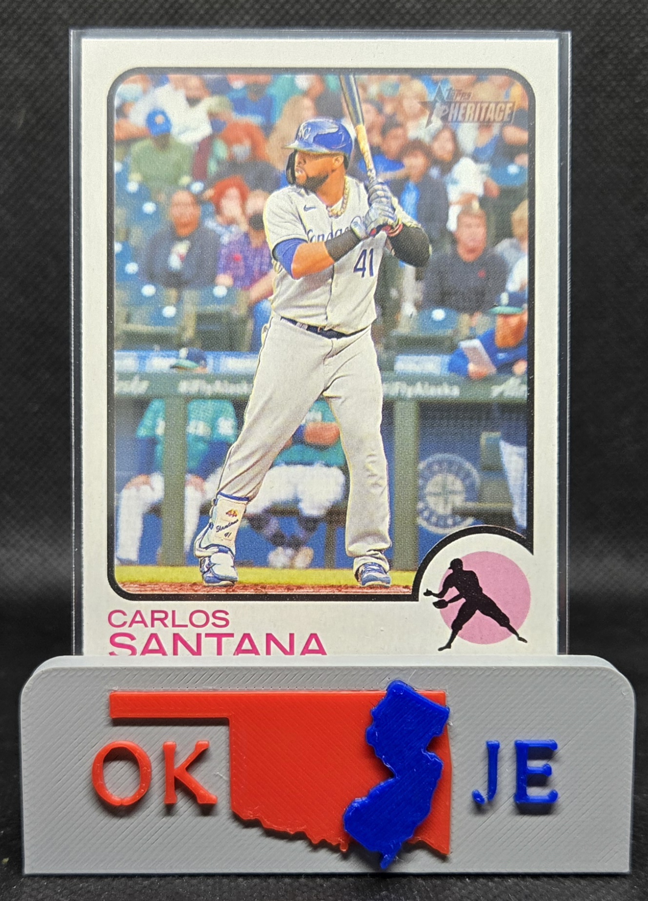 Carlos Santana 2022 Heritage Base No 191
