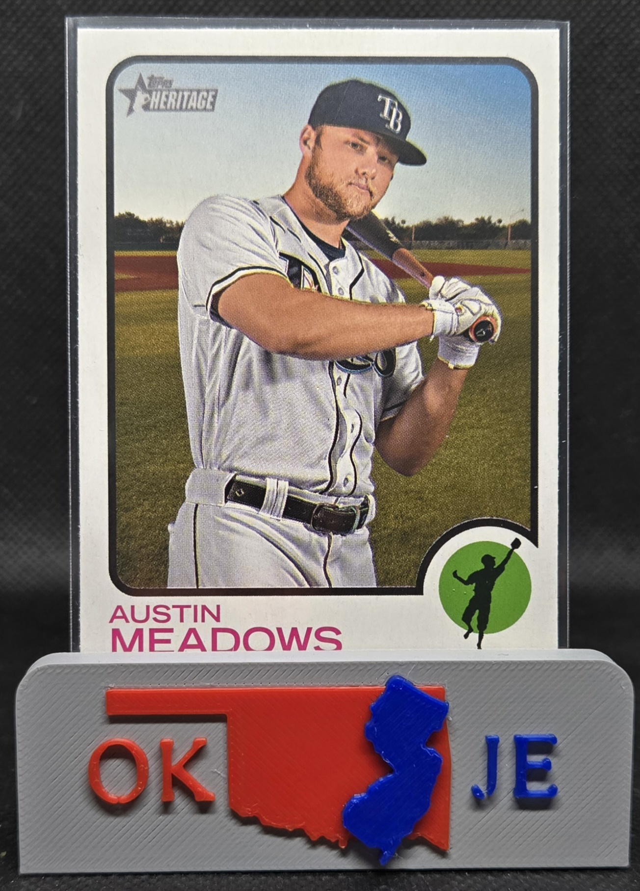 Austin Meadows 2022 Heritage Base No 16