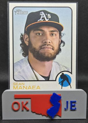 Sean Manaea 2022 Heritage Base No 322