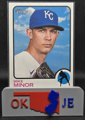 Mike Minor 2022 Heritage Base No 102