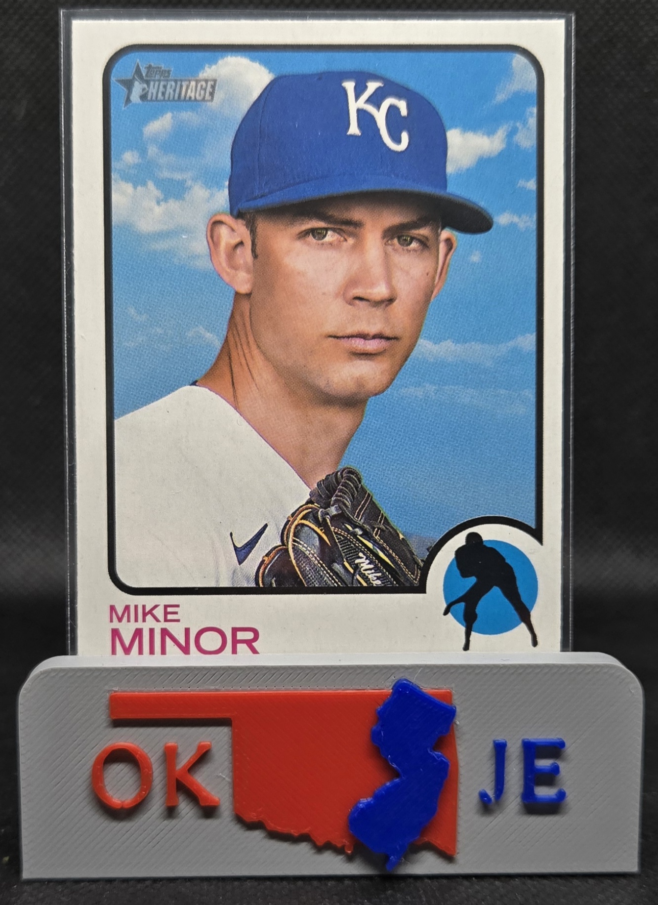 Mike Minor 2022 Heritage Base No 102