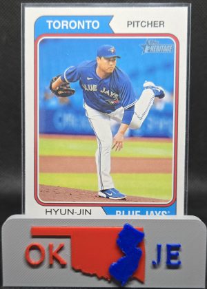 Hyun-Jin Ryu 2023 Heritage Base No 105