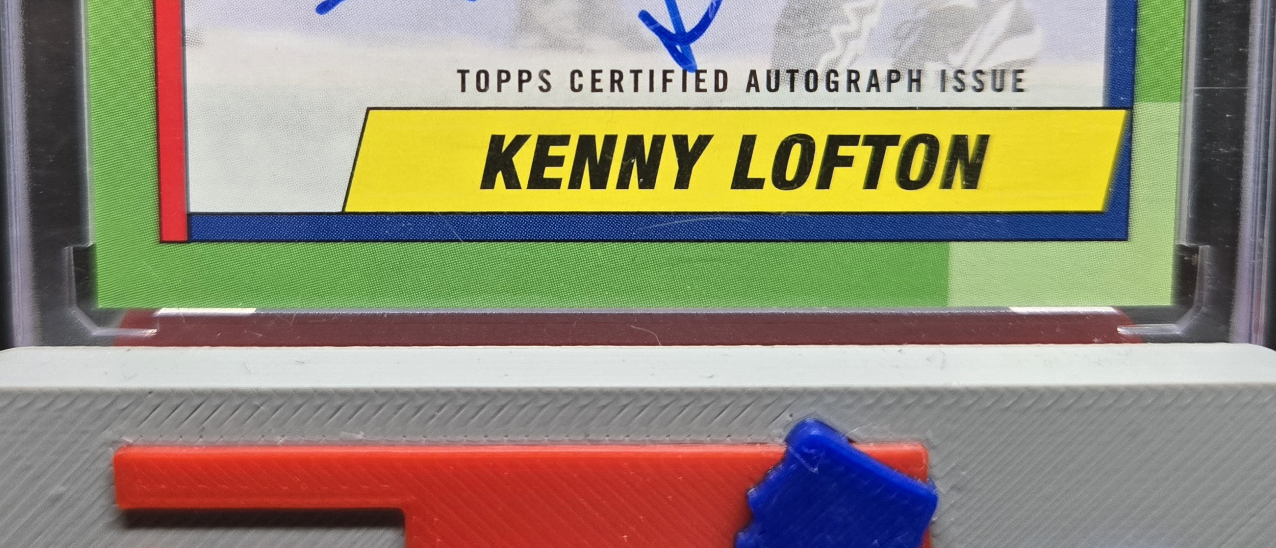 Kenny Lofton 2025 Series 1 Gold /50 On-Card Auto No 90A-KL - Image 3