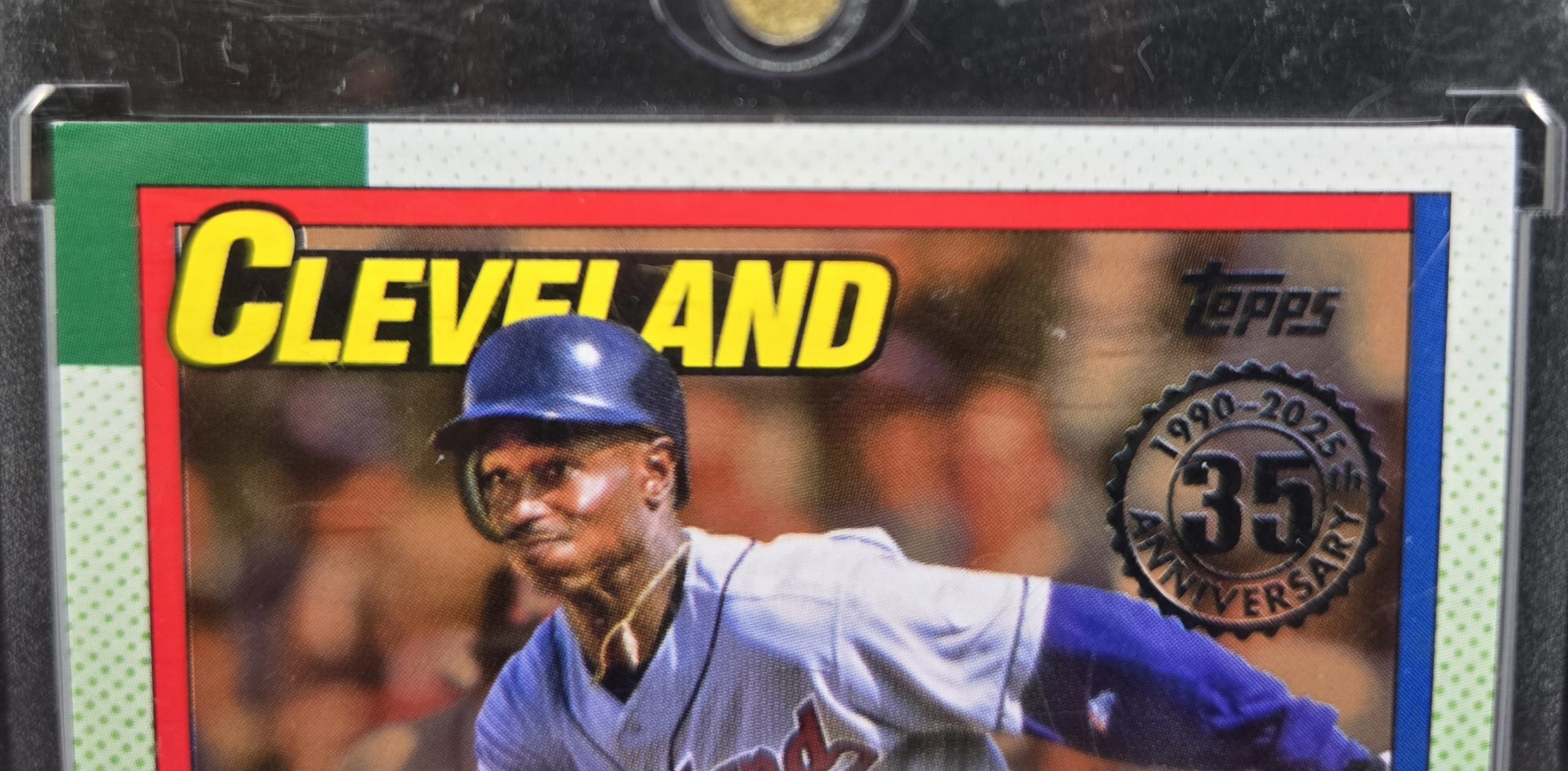 Kenny Lofton 2025 Series 1 Gold /50 On-Card Auto No 90A-KL - Image 4