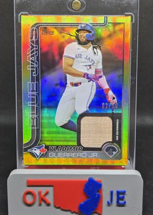 Vladimir Guerrero Jr. 2025 Series 1 Real One Gold /50 Bat Relic No 163