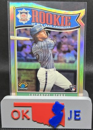 Luisangel Acuna 2025 Bowman Chrome Die Cut Rookie of the Year Favorites No ROY-4