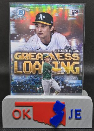 Jacob Wilson 2025 Bowman Chrome Greatness Loading Rookie No GL-16
