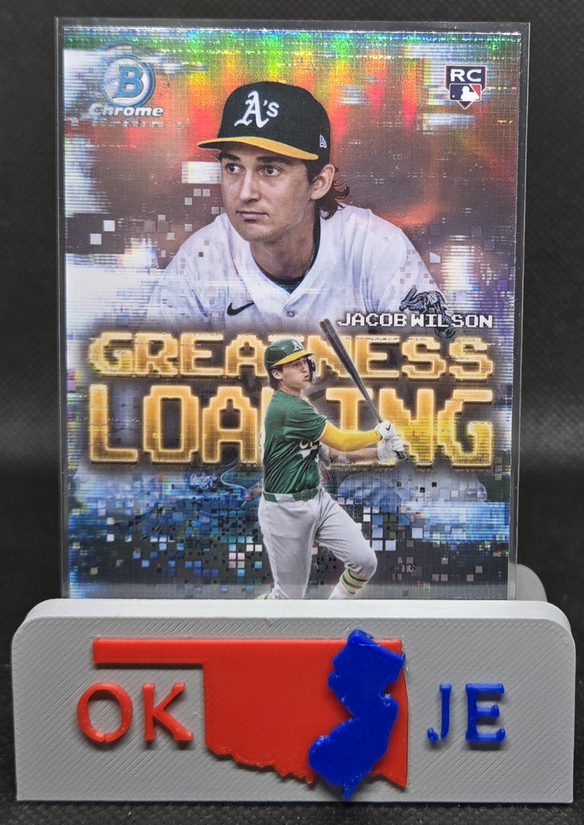 Jacob Wilson 2025 Bowman Chrome Greatness Loading Rookie No GL-16