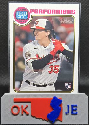 Adley Rutschman 2023 Heritage New Age Performers Base No NA-3