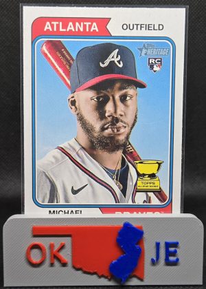 Michael Harris II 2023 Heritage Rookie Cup Base No 30