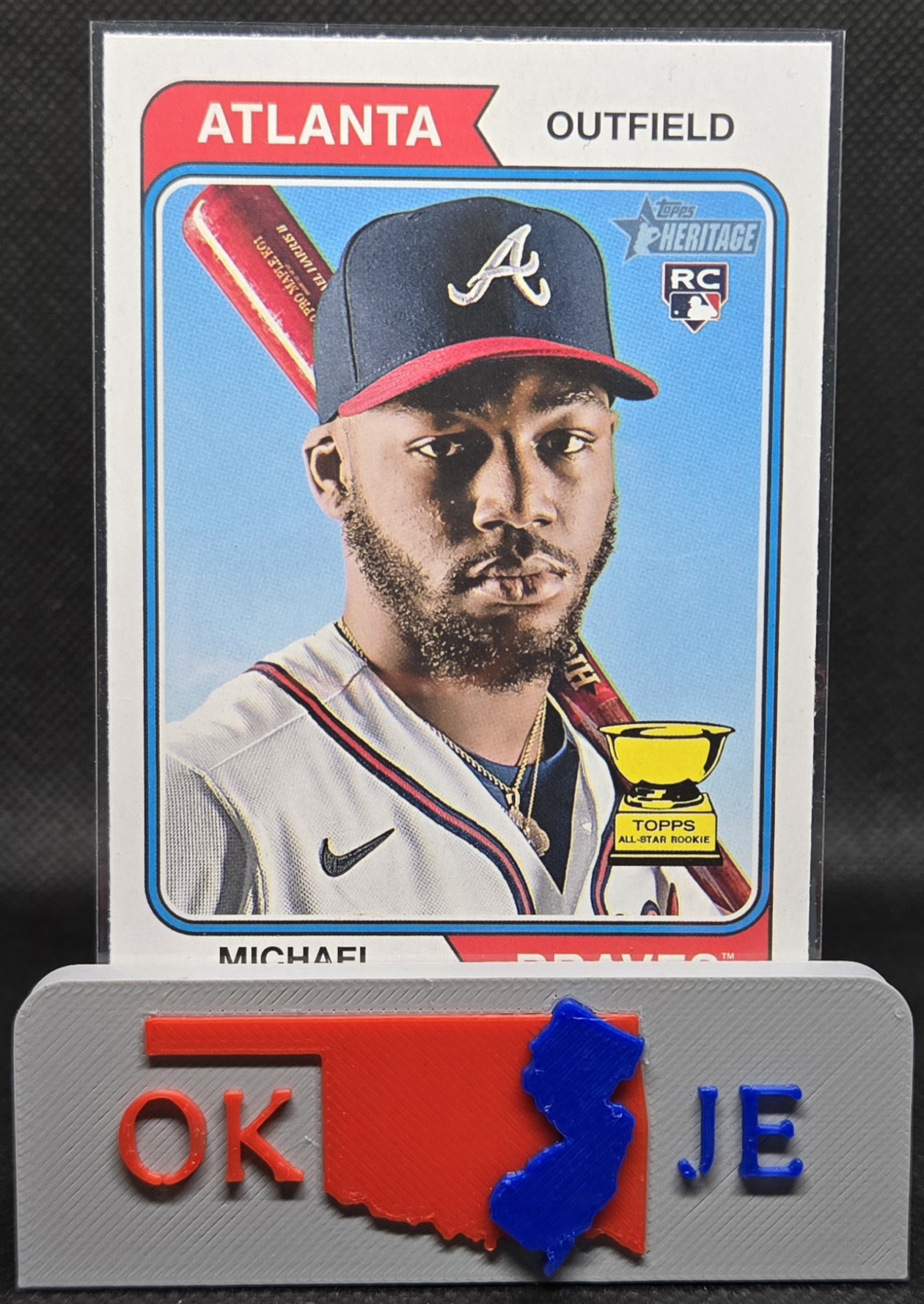 Michael Harris II 2023 Heritage Rookie Cup Base No 30