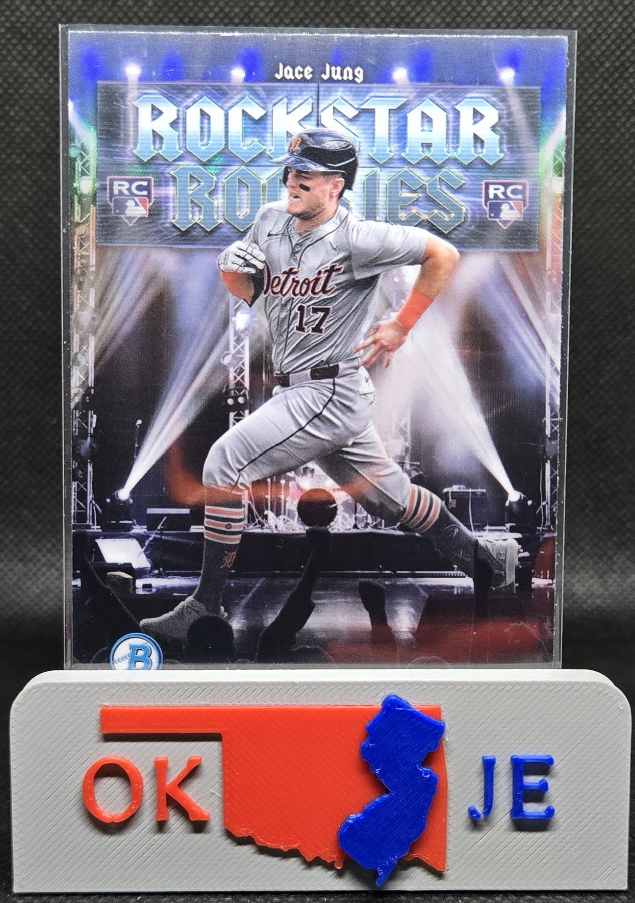Jace Jung 2025 Bowman Chrome Rockstar Rookies No RR-5