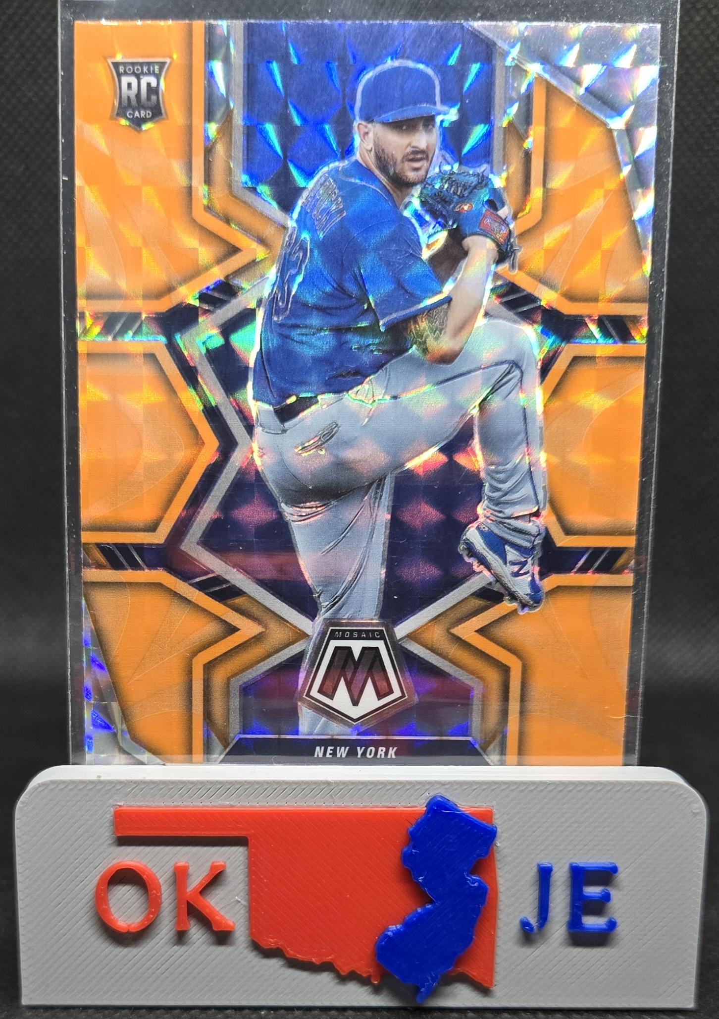 Thomas Szapucky 2022 Mosaic Reactive Orange Mosaic No 259