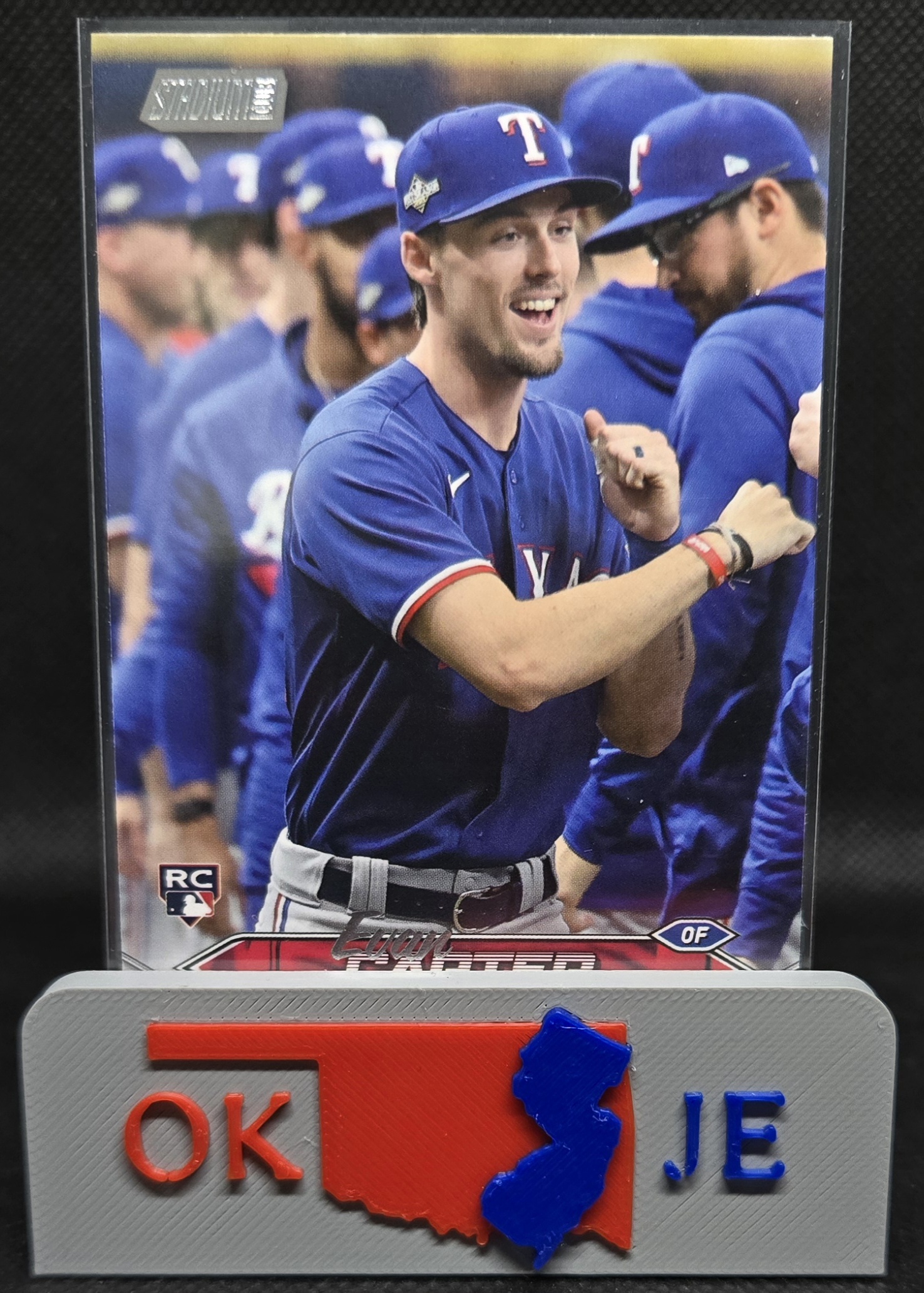 Evan Carter 2024 Stadium Club Rookie Base No 208