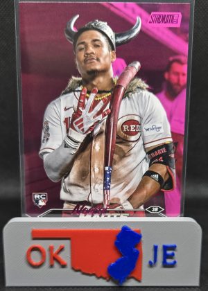Noelvi Marte 2024 Stadium Club Pink Foil No 13