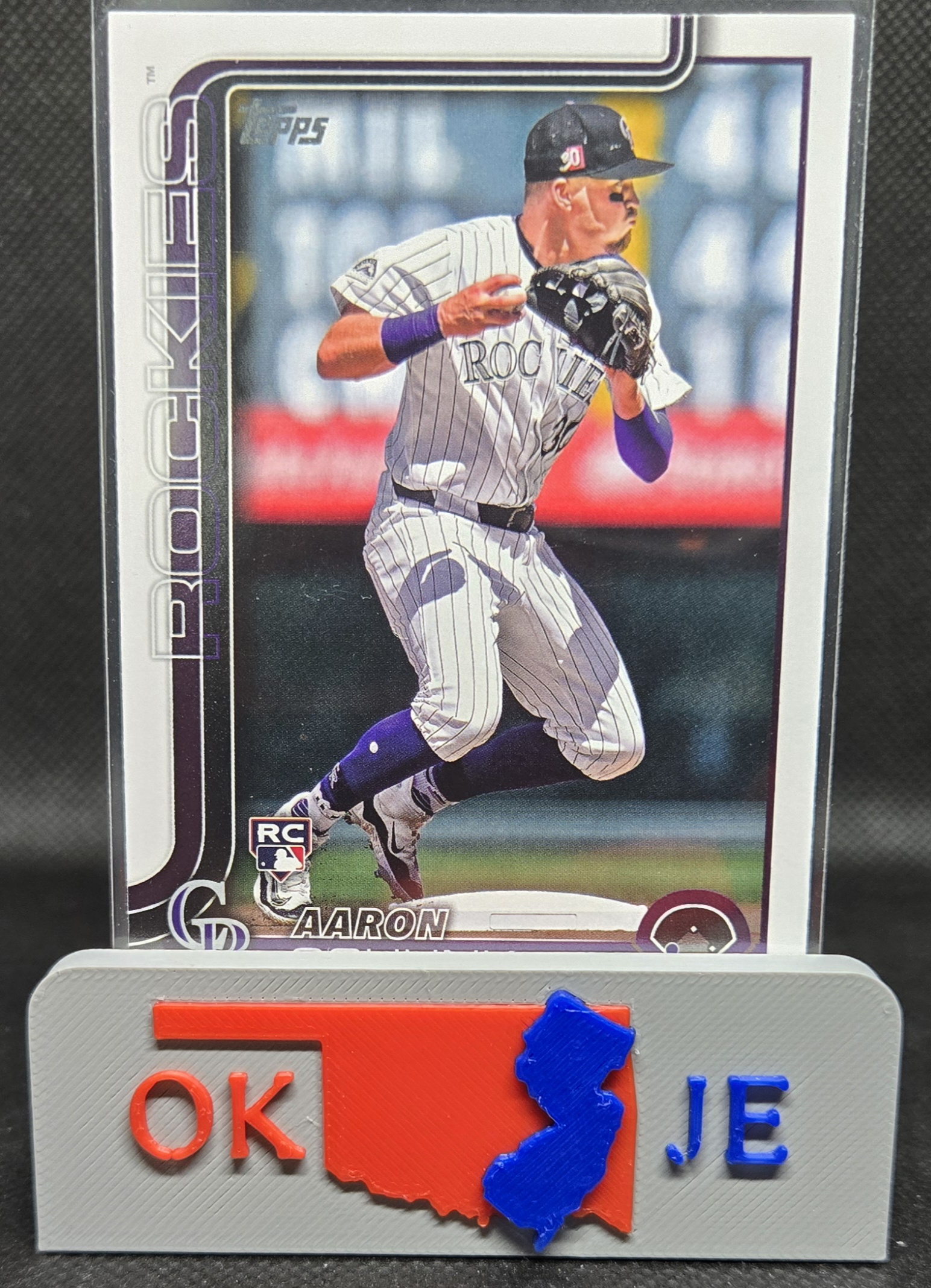 Aaron Schunk 2025 Series 1 Base Rookie No 196