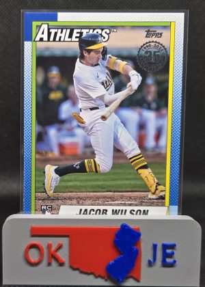 Jacob Wilson 2025 Topps 1990 Rookie Base No T90-29