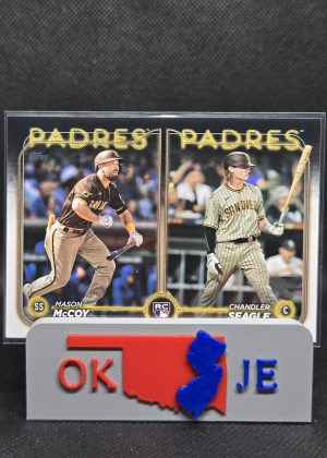 Mason McCoy / Chandler Seagle 2024 Update Rookie Combos Base No US227