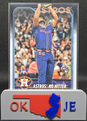 Ronel Blanco 2024 Update Astros No-Hitter Rookie Base No US184