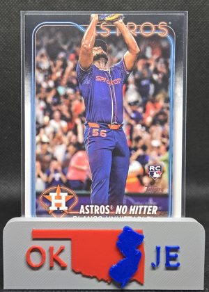 Ronel Blanco 2024 Update Astros No-Hitter Rookie Base No US184