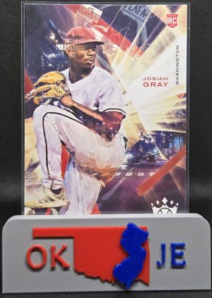 Josiah Gray 2022 Diamond Kings Rookie Base No 96