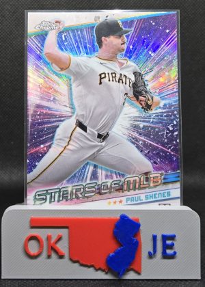 Paul Skenes 2024 Chrome Stars of MLB Rookie No CSMLB-64