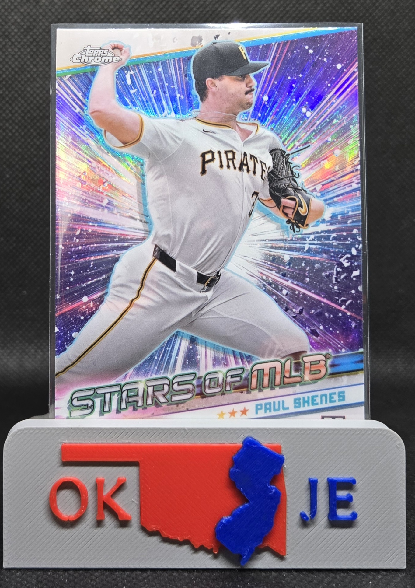 Paul Skenes 2024 Chrome Stars of MLB Rookie No CSMLB-64