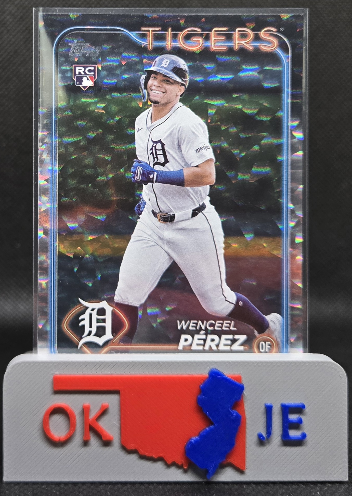 Wenceel Perez 2024 Update Silver Crackle Rookie No US233
