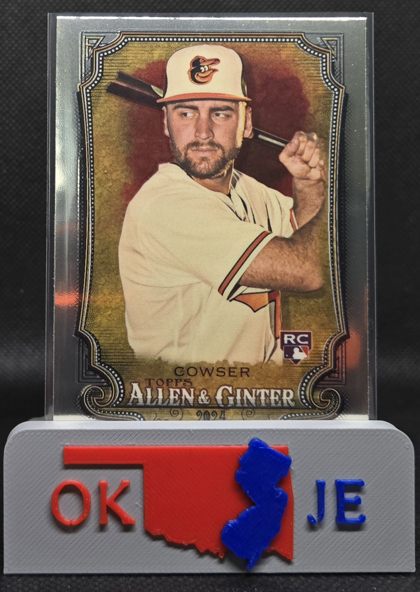 Colton Cowser 2024 Allen & Ginter Chrome Rookie Base No 28