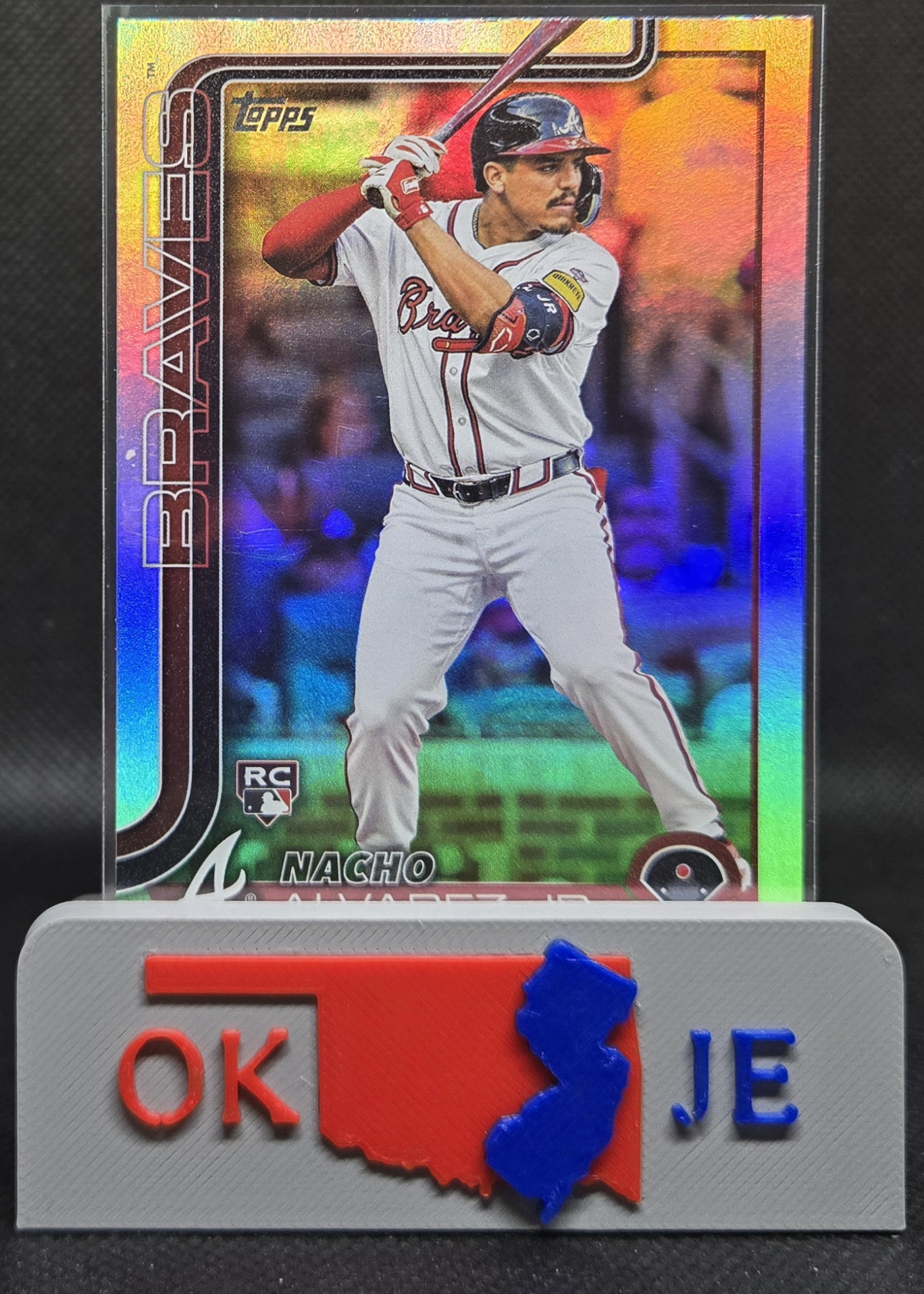 Nacho Alvarez Jr. 2025 Series 1 Rainbow Foil Rookie No 223