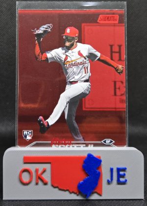 Victor Scott II 2024 Stadium Club Red Foil (Color Match) Rookie No 23